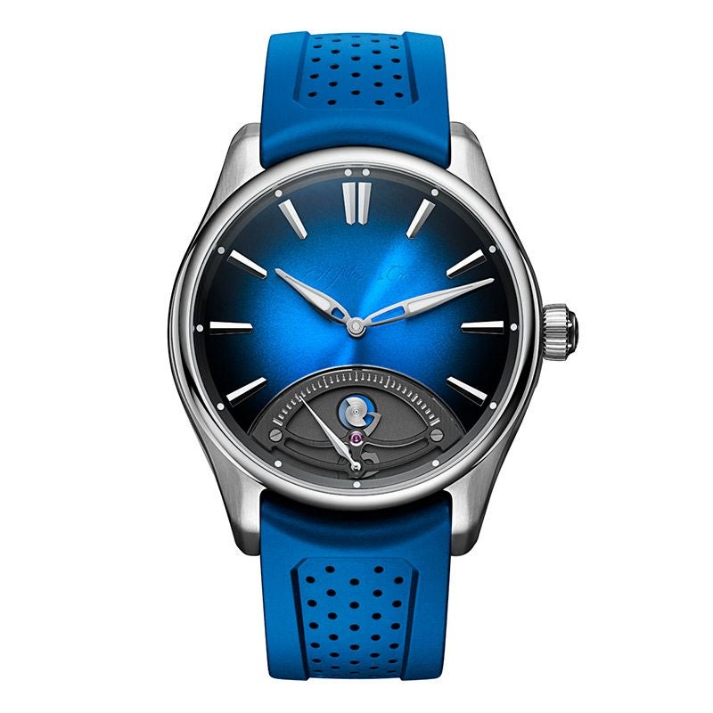 H.Moser ＆ Cie. PIONEER RETROGRADE SECONDS MIDNIGHT BLUE H