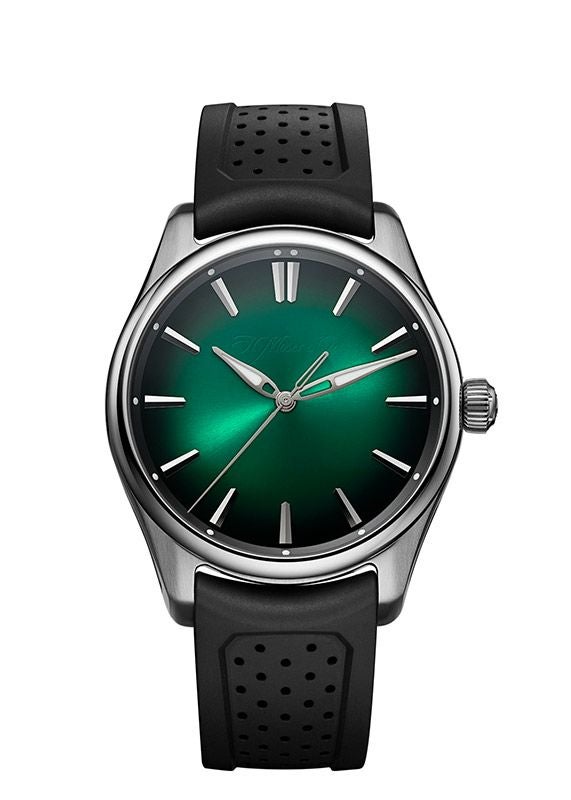 H.Moser ＆ Cie. PIONEER CENTRE SECONDS COSMIC GREEN H.モーザー