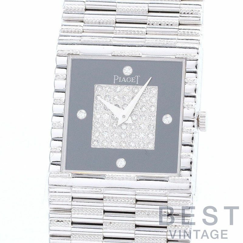 中古】PIAGET TRADITION ONYX & PAVE DIAMONDS DIAL ピアジェ
