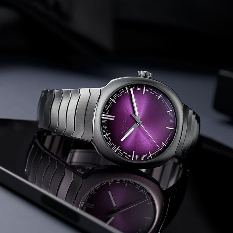 H.Moser ＆ Cie. STREAMLINER CENTRE SECONDS PURPLE HAZE <br>H.モーザー ストリームライナー・センターセコンド パープルヘイズ <br>6201-1201