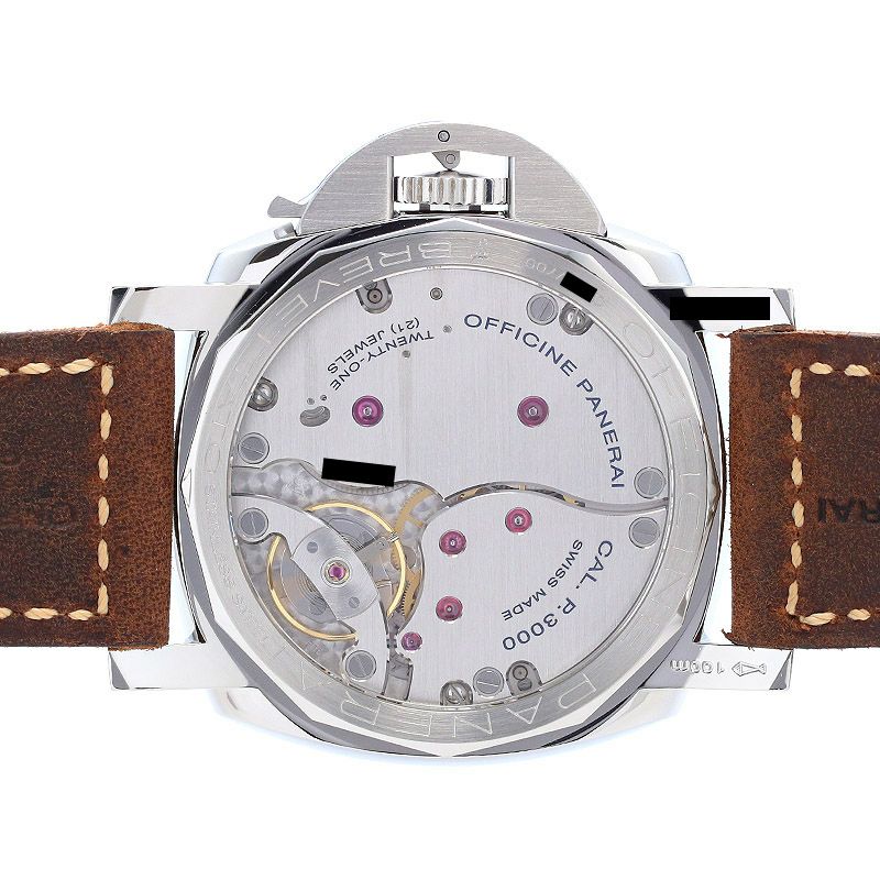 中古】OFFICINE PANERAI LUMINOR MARINA 1950 LEFT HAND 3DAYS ACCIAIO