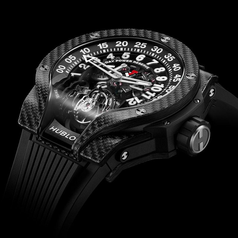 HUBLOT MP-13 TOURBILLON BI-AXIS RETROGRADE BLACK CARBON ウブロ MP