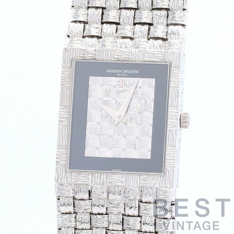 中古】VACHERON CONSTANTIN MESH DOLL TUXEDO ONYX DIAL ヴァシュロン