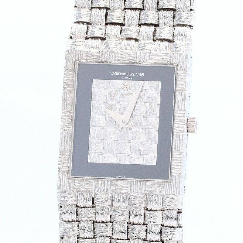 中古】VACHERON CONSTANTIN MESH DOLL TUXEDO ONYX DIAL ヴァシュロン