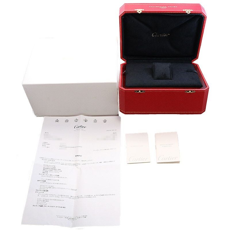 中古】CARTIER TORTUE MONOPOUSSOIR CHRONOGRAPH LARGE MODEL CPCP