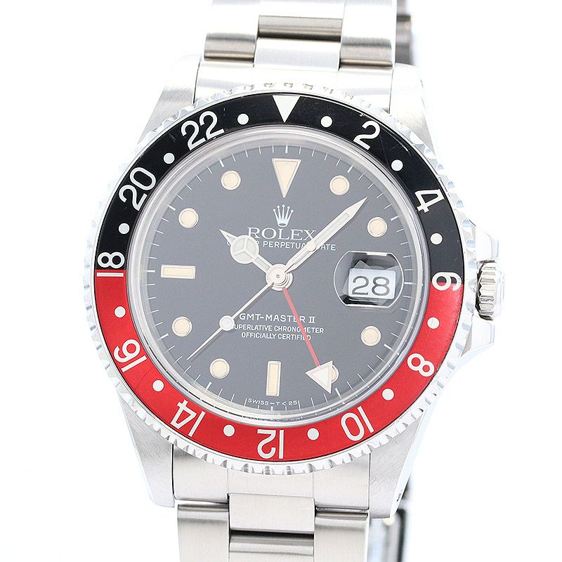 中古】ROLEX GMT-MASTER II ロレックス GMTマスターII 16710