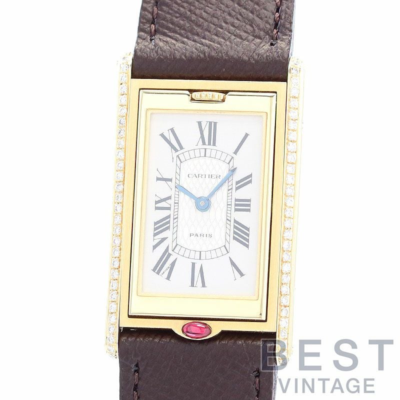 中古】CARTIER TANK BASCULANTE 150TH ANNIVERSARY LIMITED EDITION
