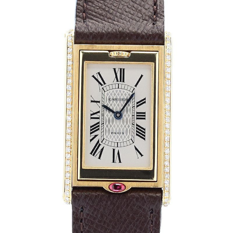 中古】CARTIER TANK BASCULANTE 150TH ANNIVERSARY LIMITED EDITION