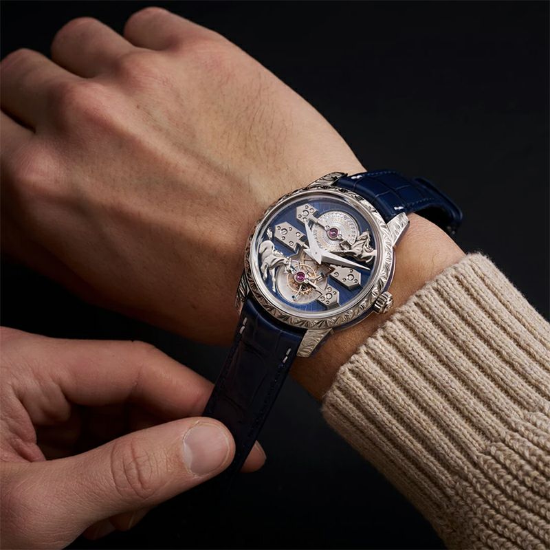 GIRARD-PERREGAUX LA ESMERALDA TOURBILLON ”A SECRET” ETERNITY
