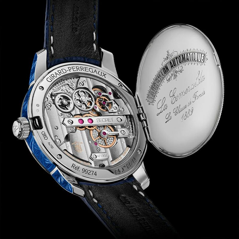 GIRARD-PERREGAUX LA ESMERALDA TOURBILLON ”A SECRET” ETERNITY