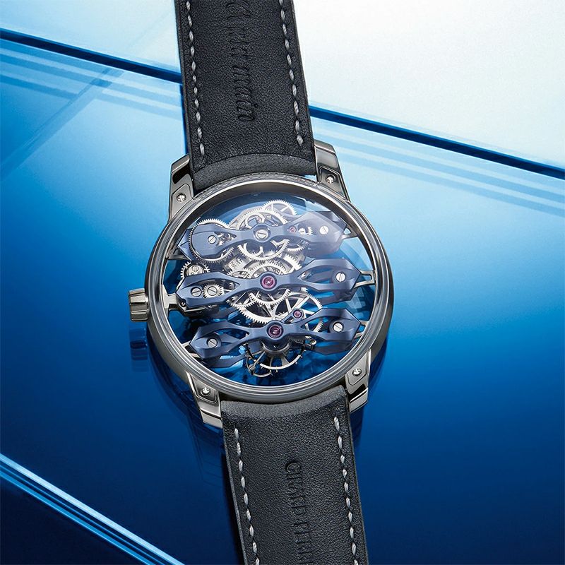 GIRARD-PERREGAUX TOURBILLON WITH THREE FLYING BRIDGES BUCHERER