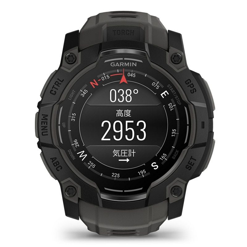 GARMIN Instinct 3 AMOLED 50mm Black / Charcoal ガーミン 
