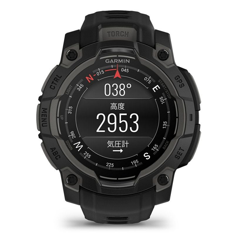 GARMIN Instinct 3 AMOLED 45mm Black ガーミン インスティンクト 3 