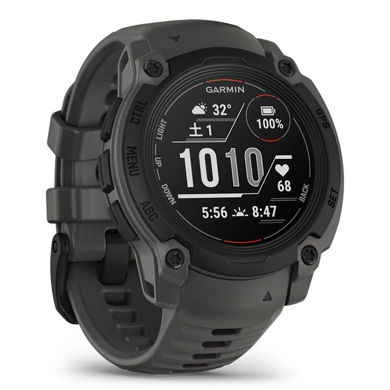 GARMIN デジタル腕時計 ブラック　インスティンクト GARMIN Instinct E 40mm Black / Charcoal ガーミン インスティンクト