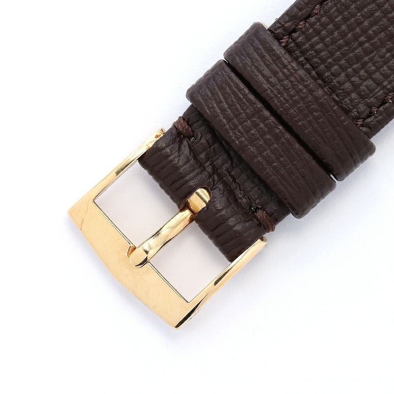 【仮】パテック・フィリップ【PATEKPHILIPPE】カラトラバ3802/200メンズホワイトK18イエローゴールド腕時計時計CALATRAVAWHITEK18YG【中古】