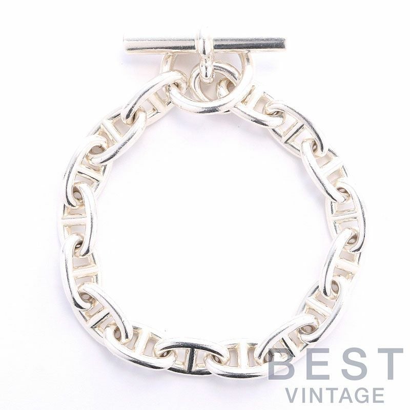 中古】HERMES CHAINE D'ANCRE BRACELET MM 16PIECES エルメス