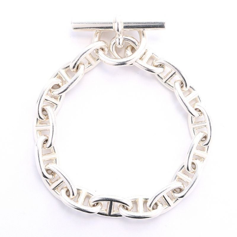 中古】HERMES CHAINE D'ANCRE BRACELET MM 16PIECES エルメス