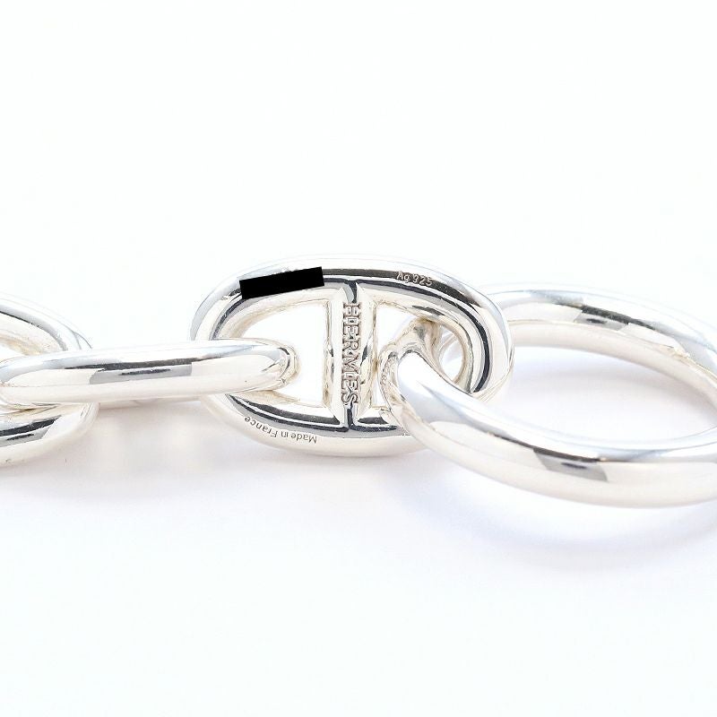 中古】HERMES CHAINE D'ANCRE BRACELET MM 17PIECES エルメス