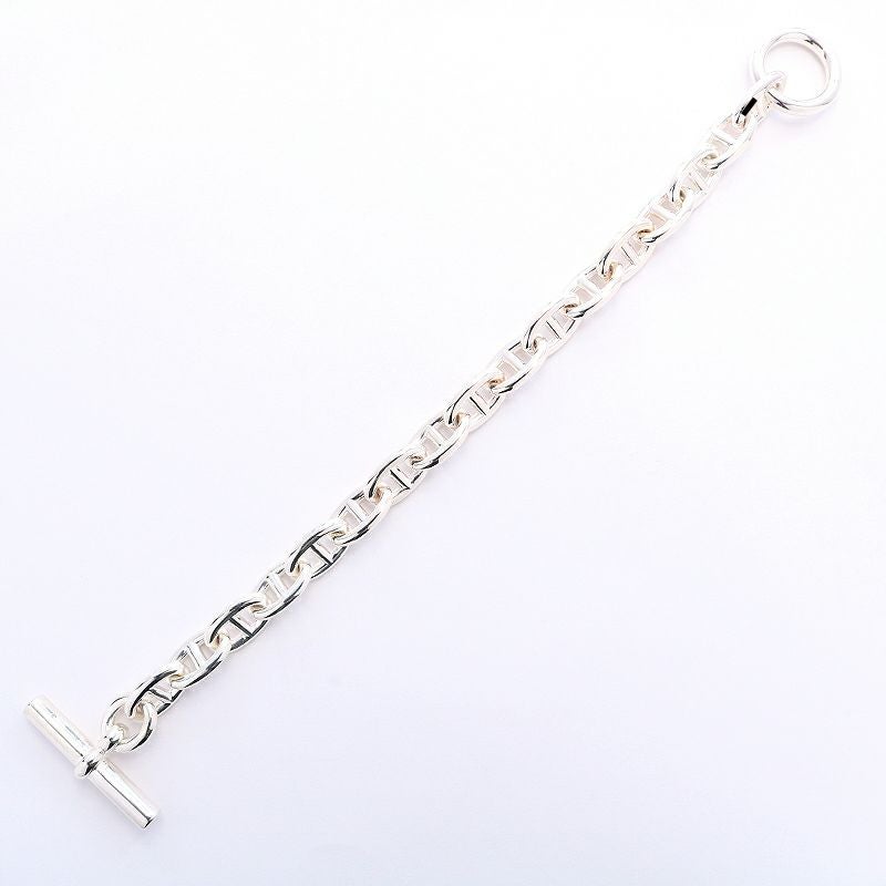 中古】HERMES CHAINE D'ANCRE BRACELET MM 17PIECES エルメス