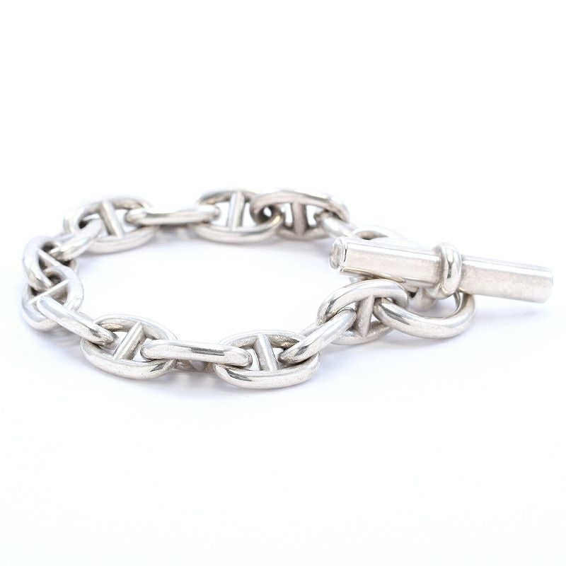 中古】HERMES CHAINE D'ANCRE BRACELET MM 15PIECES エルメス
