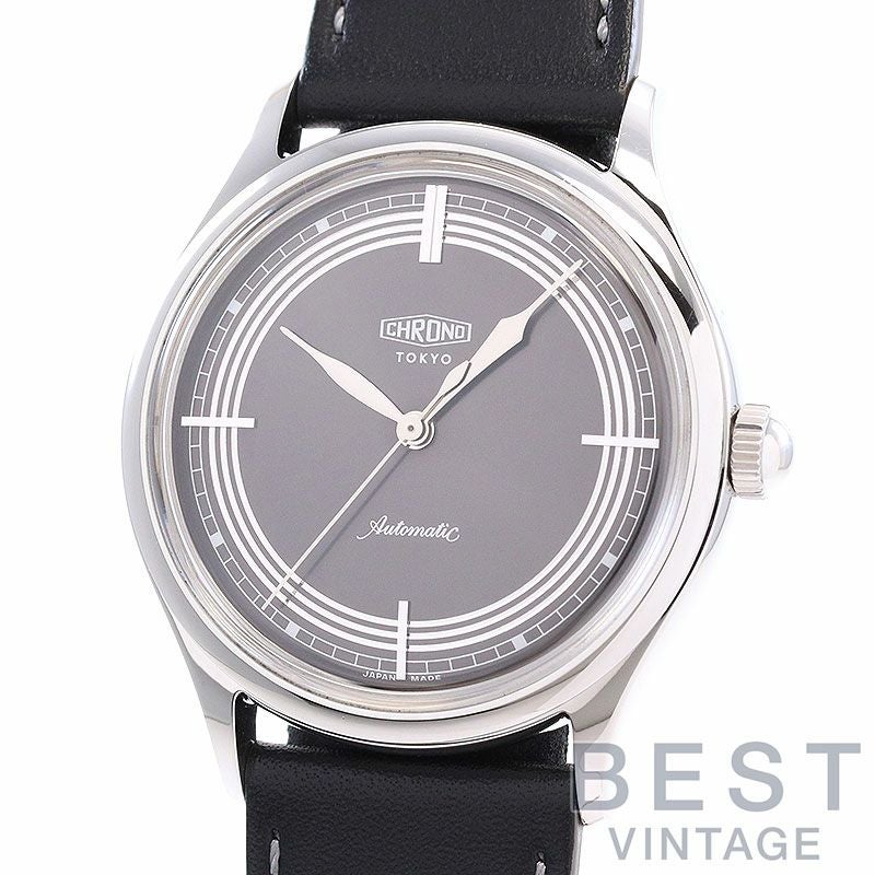 【中古】KURONO BUNKYO TOKYO / CHRONO TOKYO CLASSIC HAJIME ASAOKA x TiC TAC LIMITED クロノトウキョウ / クロノブンキョウトウキョウ クラシック 浅岡肇×チックタック 限定モデル CT001G