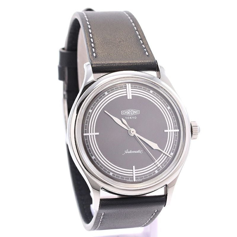 【中古】KURONO BUNKYO TOKYO / CHRONO TOKYO CLASSIC HAJIME ASAOKA x TiC TAC LIMITED クロノトウキョウ / クロノブンキョウトウキョウ クラシック 浅岡肇×チックタック 限定モデル CT001G