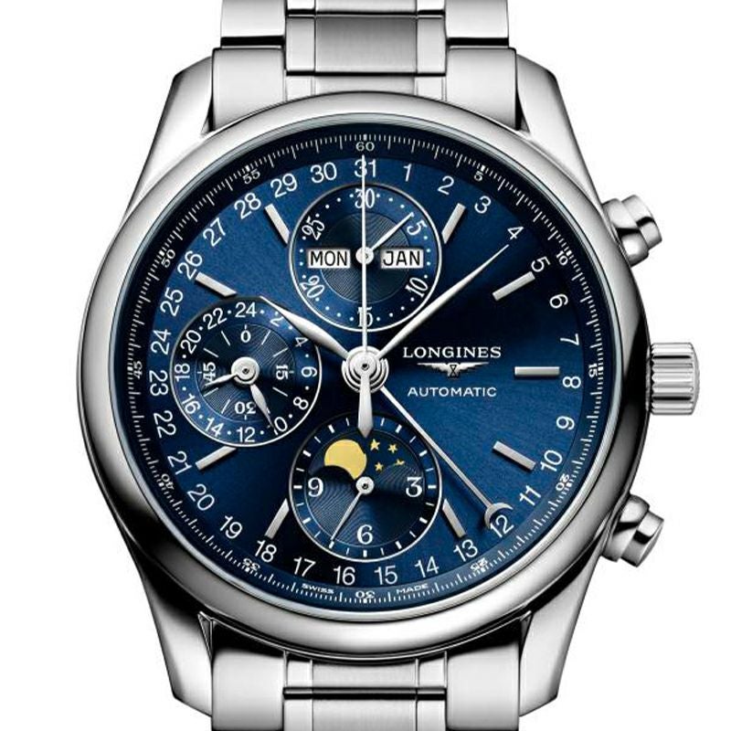 LONGINES MASTER COLLECTION CHRONO MOONPHASE ロンジン マスターコレクション クロノグラフ ムーンフェイズ L2.673.4.92.6
