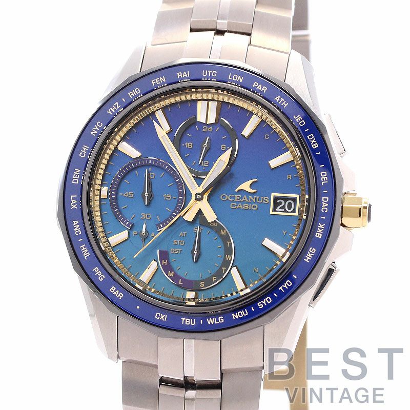 中古】CASIO OCEANUS MANTA S7000 SERIES CASIO WATCH 50TH