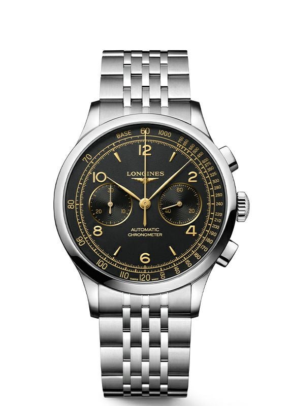 LONGINES RECORD CHRONOGRAPH ロンジン レコード　クロノグラフ L2.921.4.56.6
