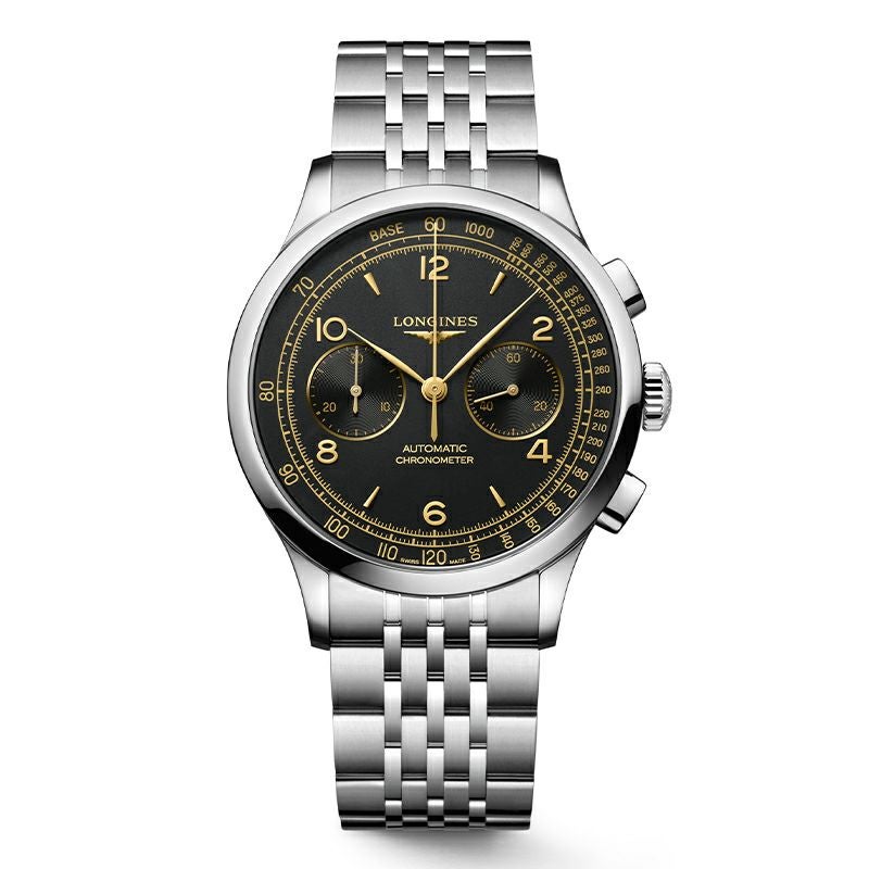 LONGINES RECORD CHRONOGRAPH ロンジン レコード　クロノグラフ L2.921.4.56.6