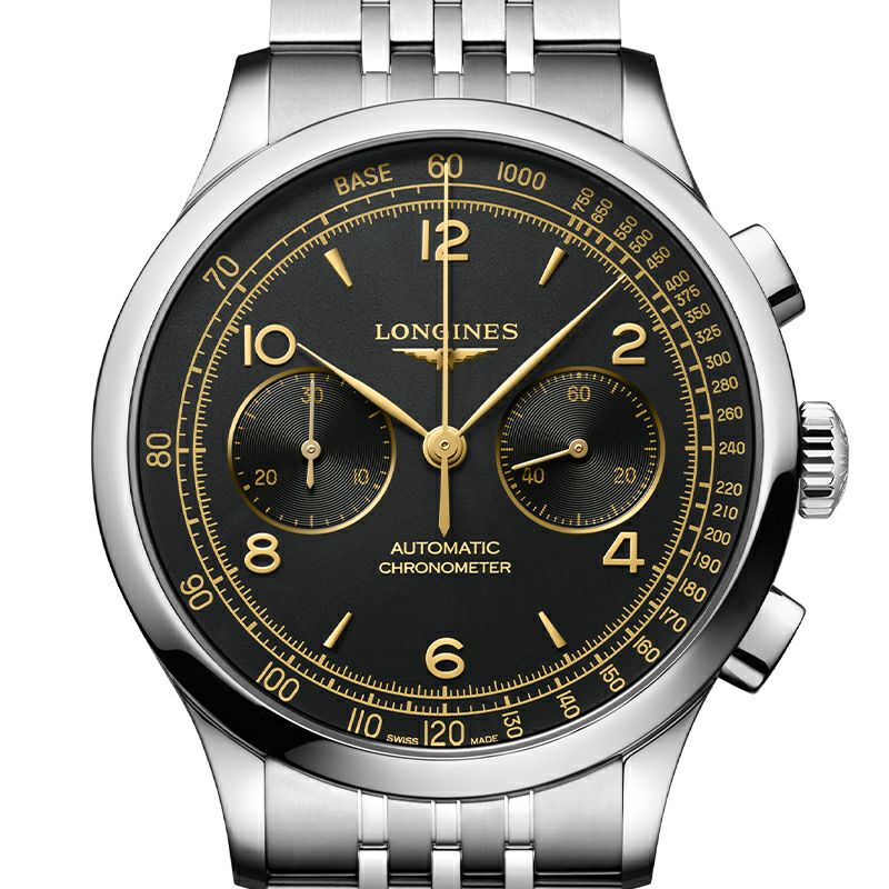 LONGINES RECORD CHRONOGRAPH ロンジン レコード　クロノグラフ L2.921.4.56.6