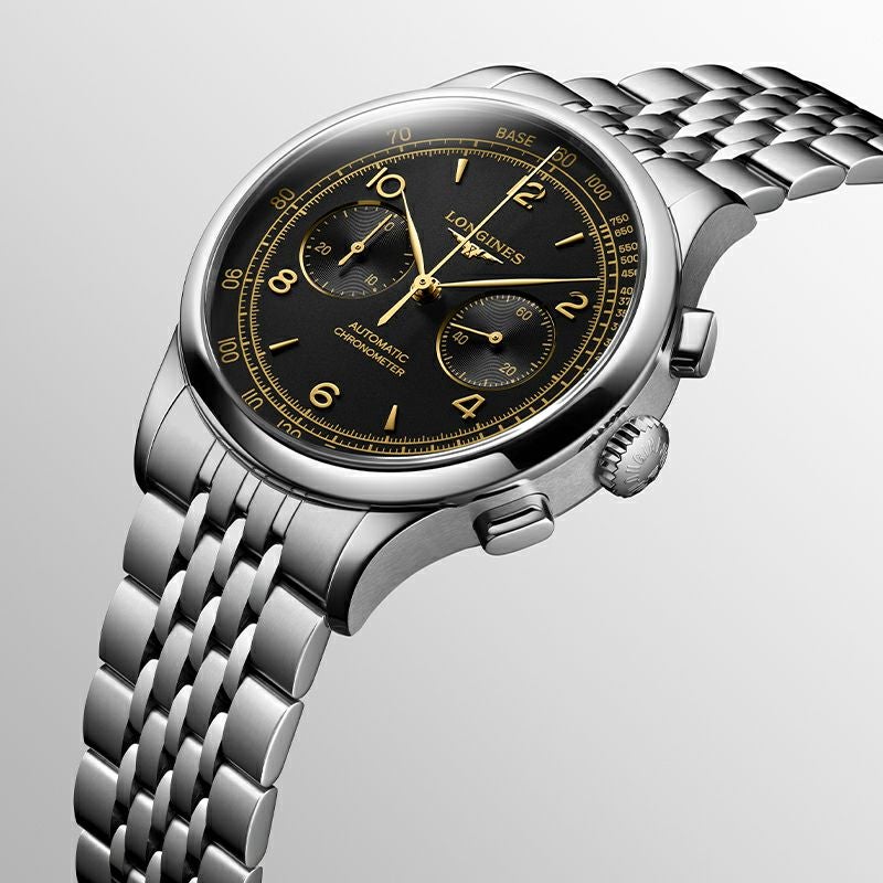 LONGINES RECORD CHRONOGRAPH ロンジン レコード　クロノグラフ L2.921.4.56.6