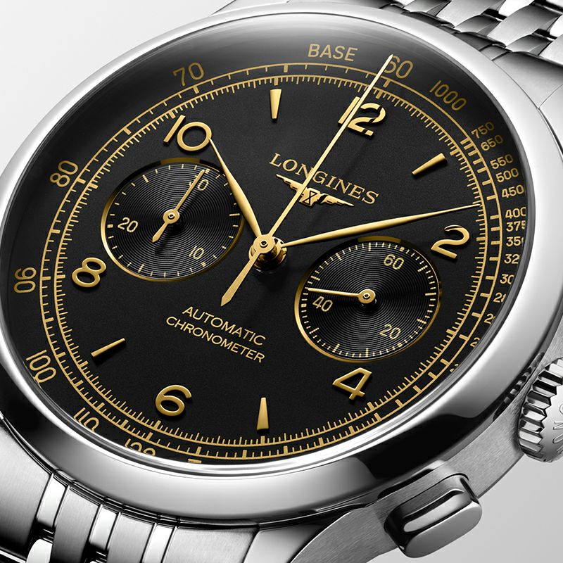 LONGINES RECORD CHRONOGRAPH ロンジン レコード　クロノグラフ L2.921.4.56.6