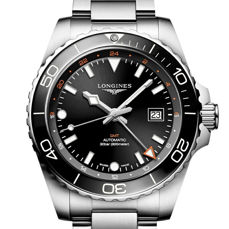 LONGINES HYDROCONQUEST GMT ロンジン ハイドロコンクエスト ジーエムティー L3.890.4.56.6