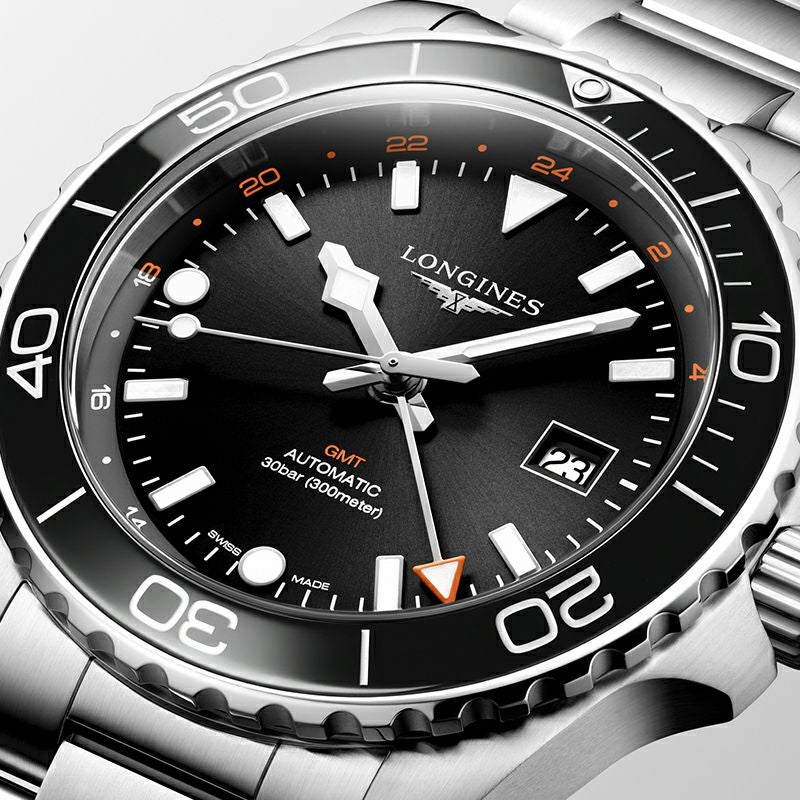 LONGINES HYDROCONQUEST GMT ロンジン ハイドロコンクエスト ジーエムティー L3.890.4.56.6