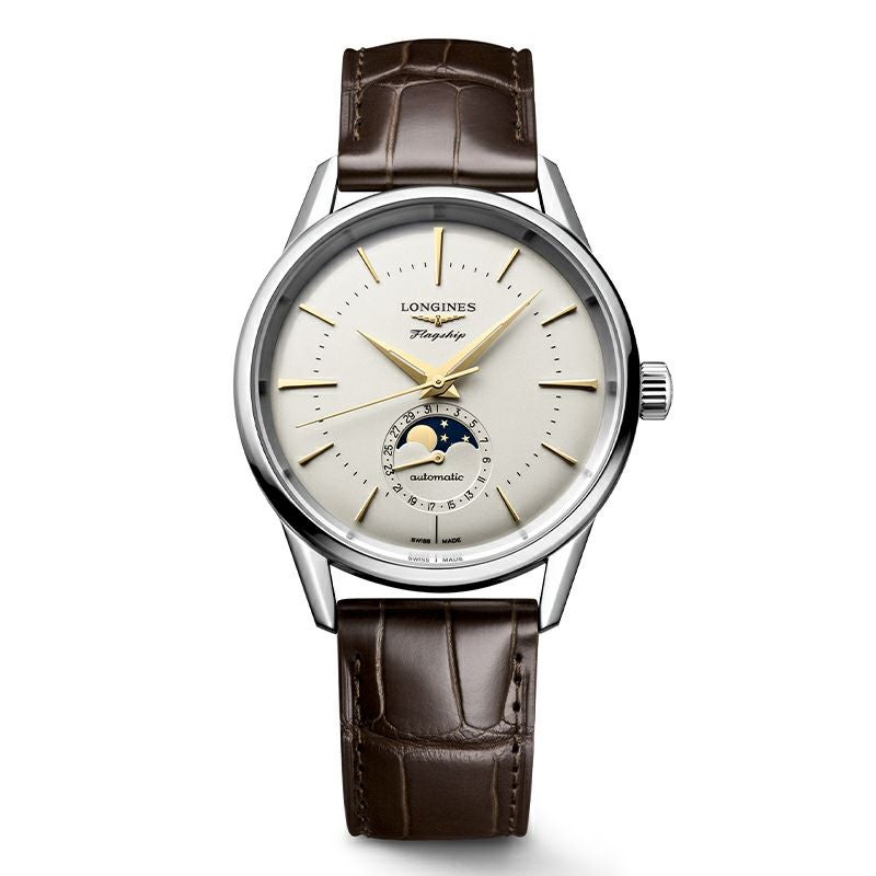 LONGINES FLAGSHIP HERITAGE MOONPHASE ロンジン フラッグシップ