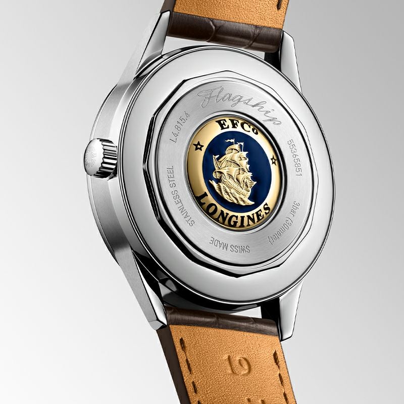 LONGINES FLAGSHIP HERITAGE MOONPHASE ロンジン フラッグシップ?ヘリテージ ムーンフェイズ L4.815.4.78.2
