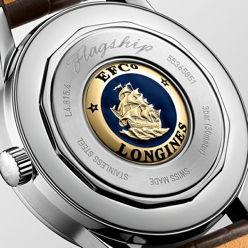 LONGINES FLAGSHIP HERITAGE MOONPHASE ロンジン フラッグシップ?ヘリテージ ムーンフェイズ L4.815.4.78.2