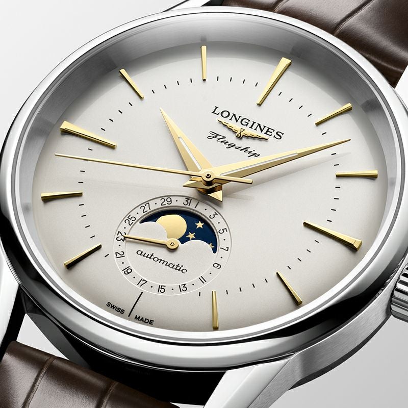 LONGINES FLAGSHIP HERITAGE MOONPHASE ロンジン フラッグシップ