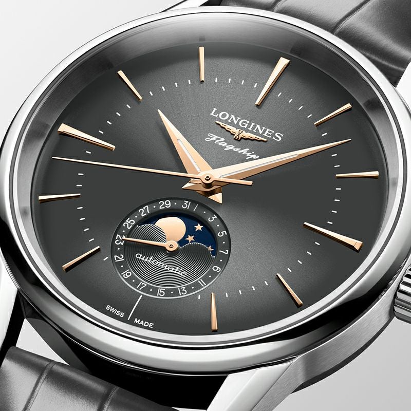 LONGINES FLAGSHIP HERITAGE MOONPHASE ロンジン フラッグシップ