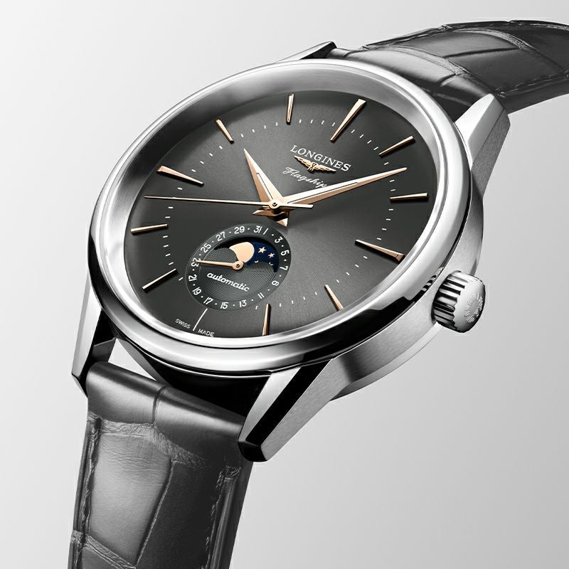 LONGINES FLAGSHIP HERITAGE MOONPHASE ロンジン フラッグシップ