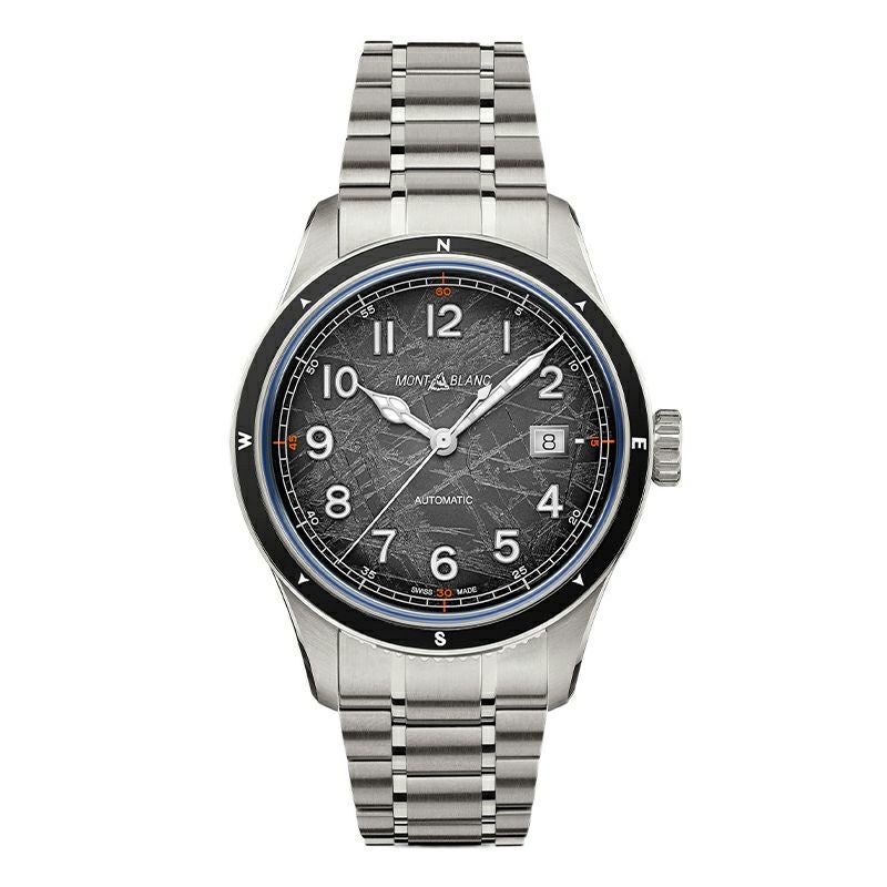 MONTBLANC 1858 AUTOMATIC DATE 0 OXYGEN THE 8000 モンブラン 1858