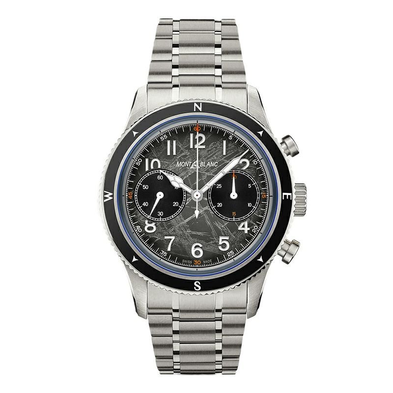M*様 ■ジャンク品■　メモリ　16 MONTBLANC 1858 AUTOMATIC CHRONOGRAPH 0 OXYGEN THE 8000 モンブラン