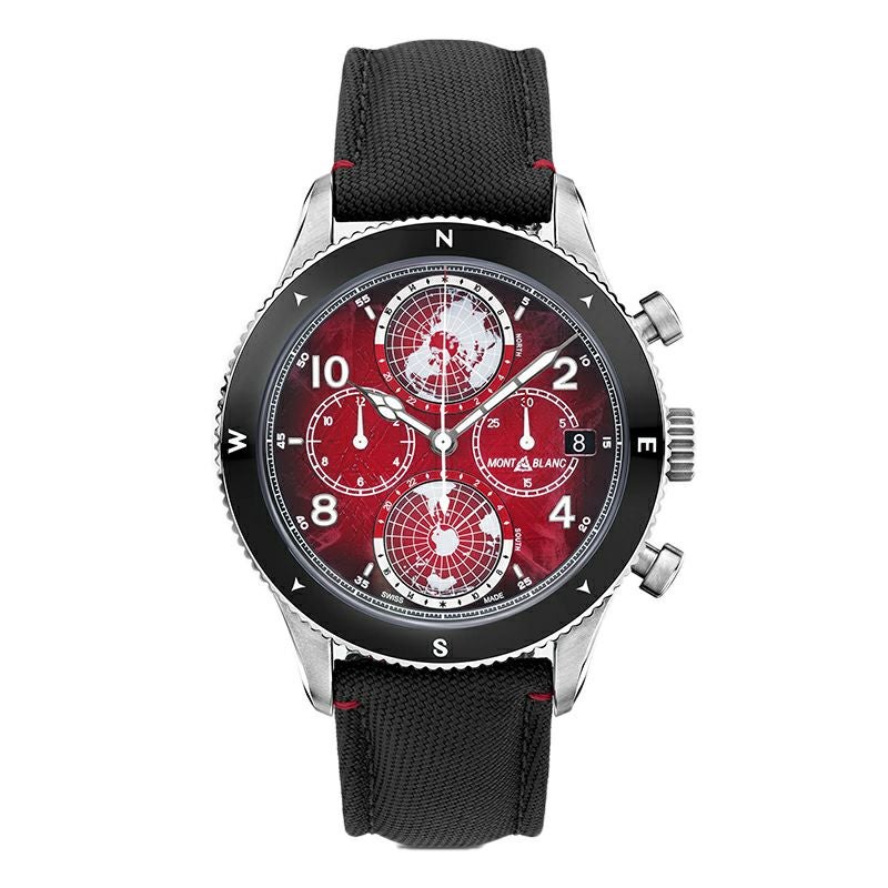 MONTBLANC 1858 GEOSPHERE CHRONOGRAPH 0 OXYGEN LIMITED EDITION