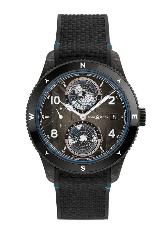 MONTBLANC 1858 GEOSPHERE CARBO₂ 0 OXYGEN LIMITED EDITION - 1969 モンブラン 1858 ジオスフェール CARBO₂ ゼロ オキシジェン リミテッドエディション - 1969 MB132300