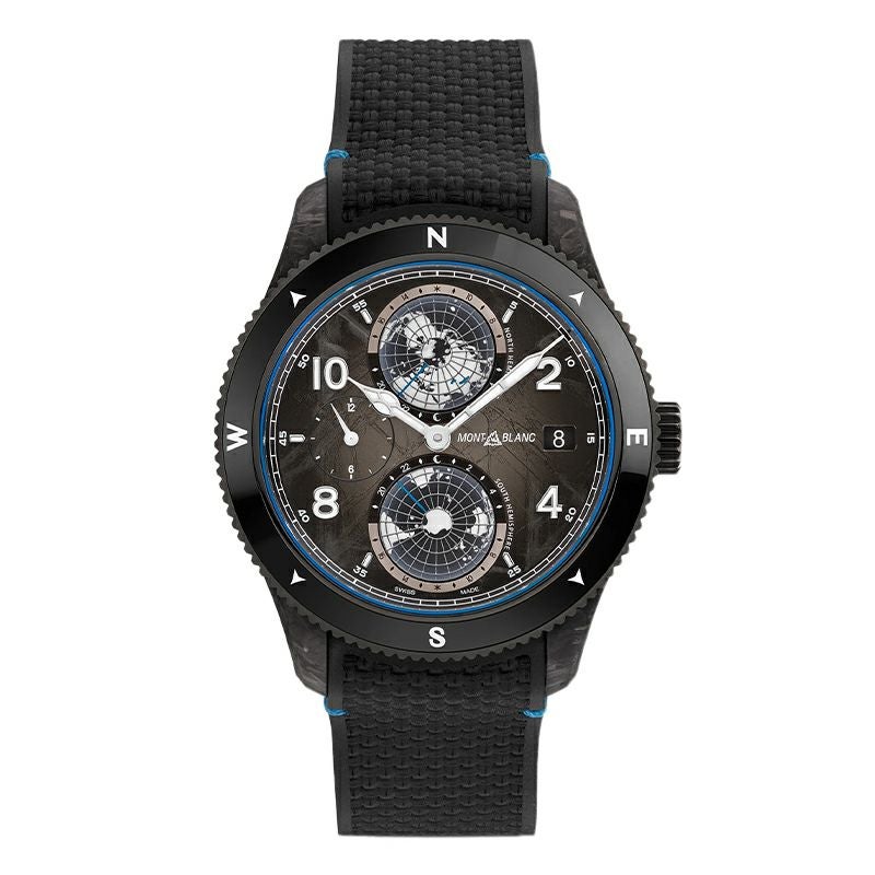 MONTBLANC 1858 GEOSPHERE CARBO₂ 0 OXYGEN LIMITED EDITION - 1969 モンブラン 1858 ジオスフェール CARBO₂ ゼロ オキシジェン リミテッドエディション - 1969 MB132300