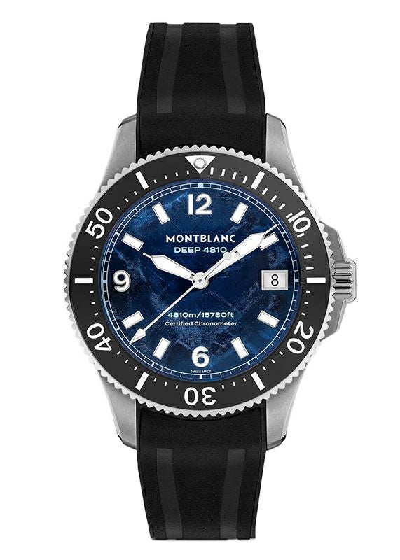 MONTBLANC ICED SEA 0 OXYGEN DEEP 4810 モンブラン アイスシー ゼロ 