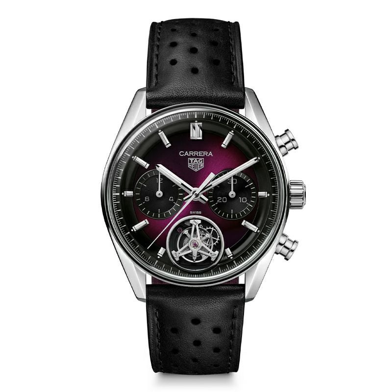 TAG HEUER CARRERA TOURBILLON CHRONOGRAPH タグ・ホイヤー カレラ トゥールビヨン クロノグラフ CBS5017.FC6605