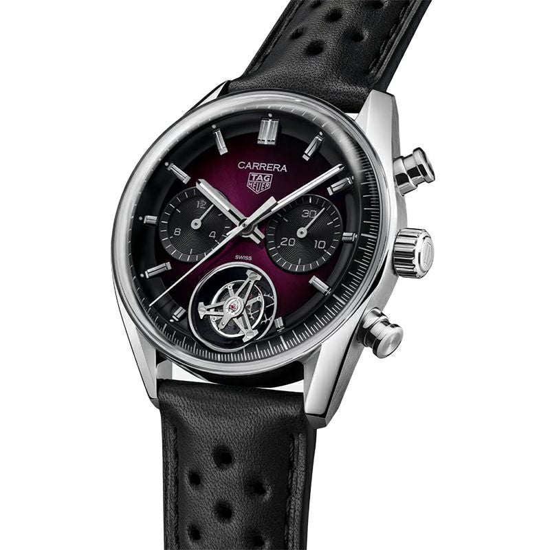 TAG HEUER CARRERA TOURBILLON CHRONOGRAPH タグ・ホイヤー カレラ トゥールビヨン クロノグラフ CBS5017.FC6605