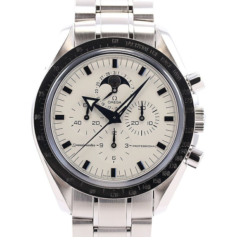 中古】OMEGA SPEEDMASTER MOONWATCH PROFESSIONAL MOONPHASE オメガ